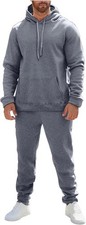 Men's Tracksuits Long Sleeve Hoodies and Sweatpants Fashion Training Sweatsuit