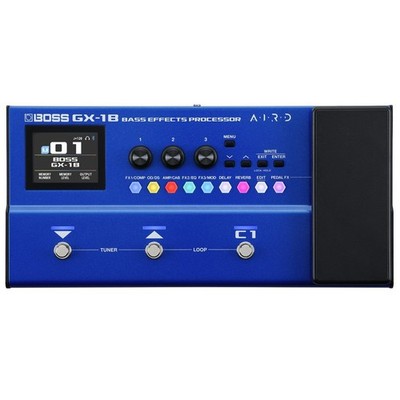 New Boss GX-1B Bass Guitar Multi-Effects Processor Pedal