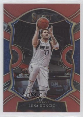 2020-21 Panini Select Concourse Red Prizm /199 Luka Doncic Luka Dončić #15 hs9