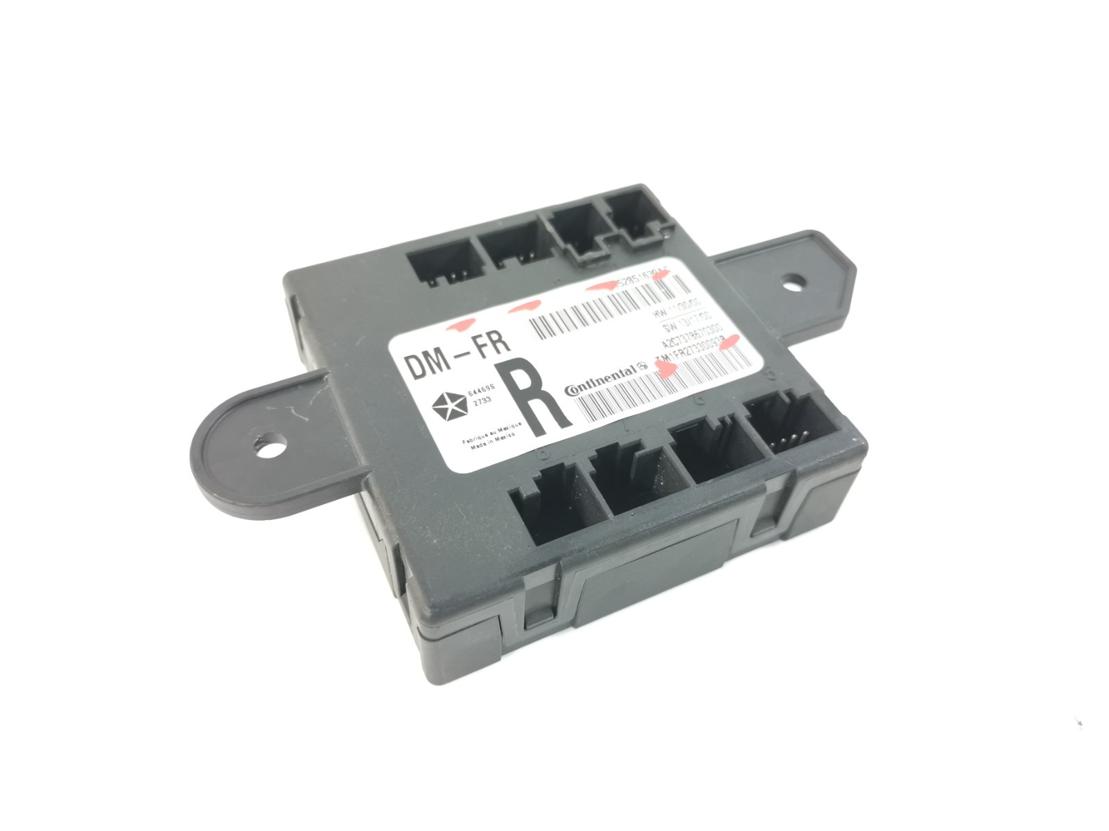 Maserati Ghibli S 3.0 Q4 2014 Front Right Door Control Module 52851639AC OEM