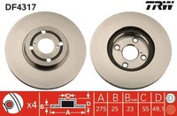 Bremsscheiben FüR Toyota Corolla Kombi E12 Limo 1.4 1.8 2.0 04-07 43512-02080