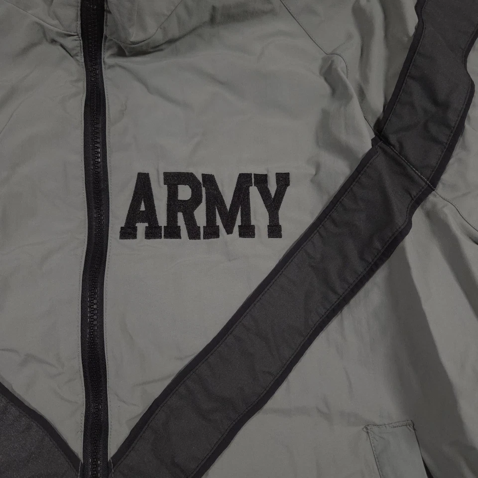 Army IPFU Jacket Mens Medium Regular Full Zip Windbreaker Military Nylon - Image 4 of 4