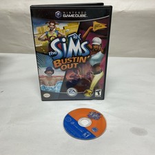 Sims Bustin' Out (Nintendo GameCube, 2003)- Free Shipping