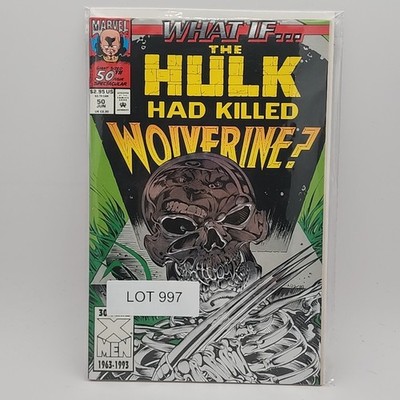What if the Hulk Killed Wolverine #50 Comic Book MINT