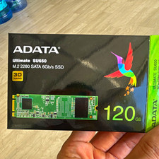 ADATA Ultimate SU650 120GB M.2 2280 SATA III 6Gb/s Internal SSD 3D NAND