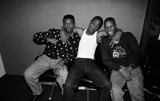 Rappers Aqil Davidson Markell Riley and Brandon Mitchell from Wrec- Old Photo 2