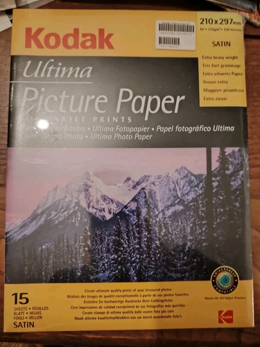 Kodak Ultima Picture Paper Per Stampante Inkjet 210x297mm