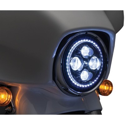 Kuryakyn 7'' Headlamp with Halo 2460