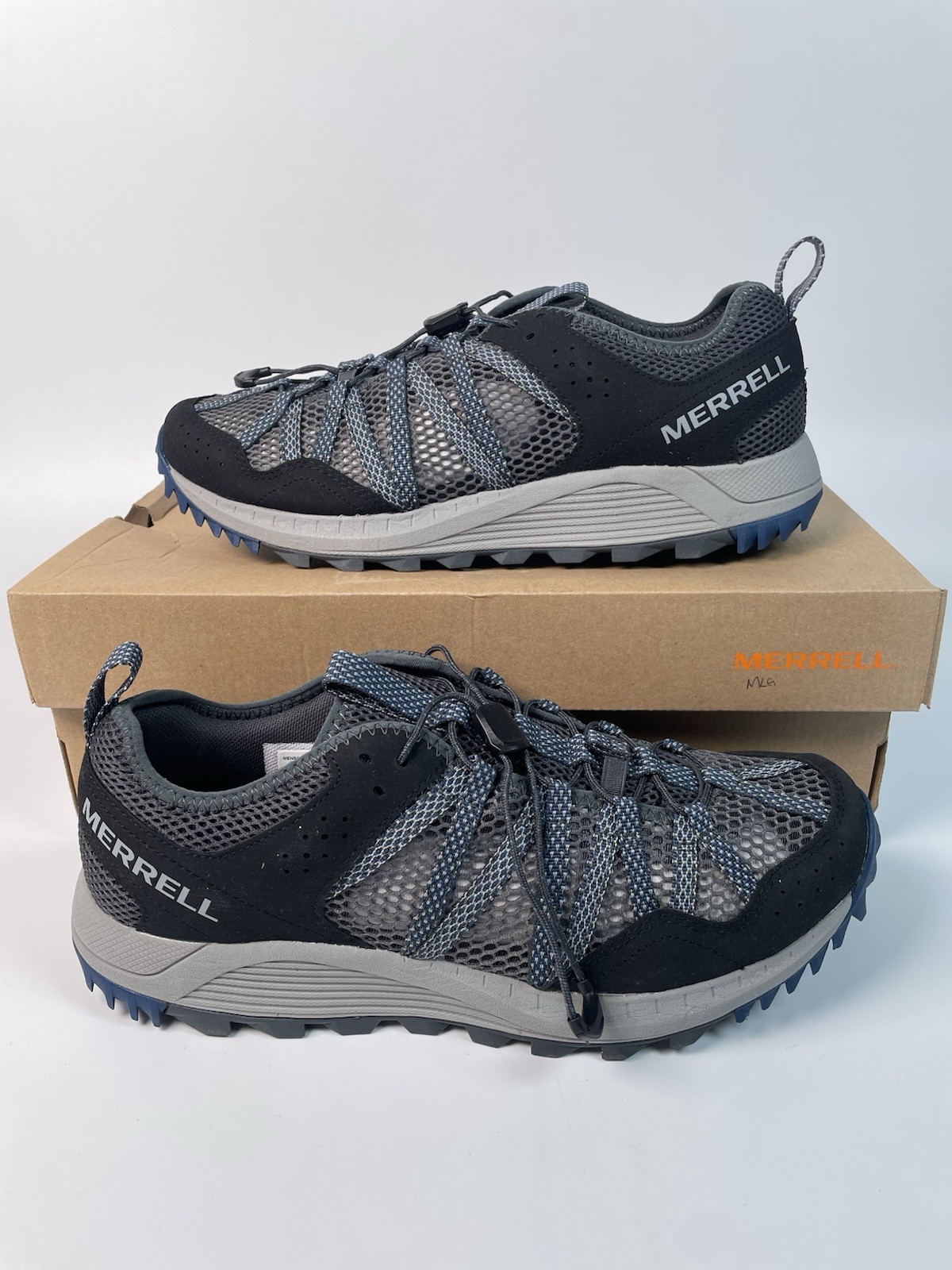 Scarpa Merrell Uomo Rock Wildwood Aerosport Trail Escursionismo Acqua Taglia 9 NUOVA