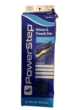 Powerstep Full Length Orthotics Arch Heel Support Insole