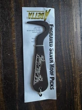 Abetta German Silver Overlay Horse Hoof Pick