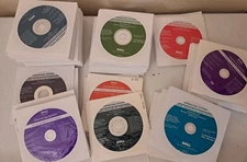 Lot of 138 OEM Dell Reinstallation DVDs: Windows XP, Vista, 7, 8, 10 32b 64b Pro