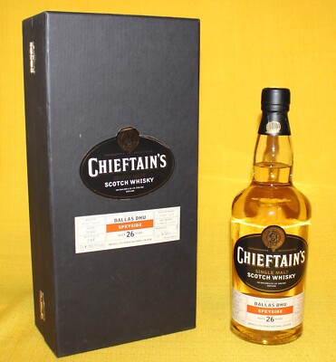 Dallas Dhu 1979 b. 2006 Chieftain's 26 years old Scotch Whisky Rum Finish
