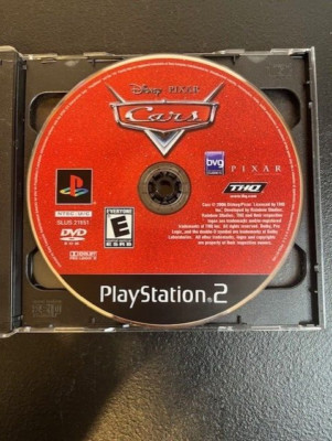 Disney Pixar Cars (Sony PlayStation 2, 2006) PS2 Racing Video Game Tested