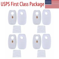 4 Pack HV380 Foam & Felt Filter Set with Post Felt Filter Fits Shark Rocket