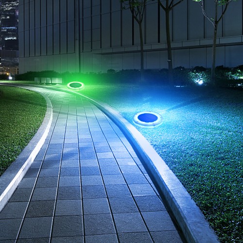 4 Packs Solar Floating Pool Lights Waterproof Outdoor LED Light IP68 WW+CW+Blue - Picture 13 of 14