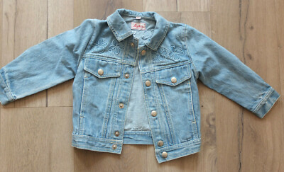 Sigikid Enchanting Denim Jacket Size 86 18 Mo. TOP Baby