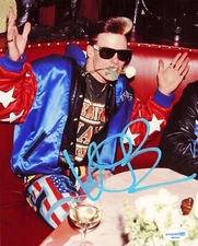 Vanilla Ice Signed 8x10 Photo Ice Ice Baby Rap Hip Hop w/ACOA SD27281