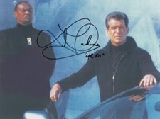LAWRENCE MAKOARE signed Autogramm 20x25cm JAMES BOND in Person autograph COA