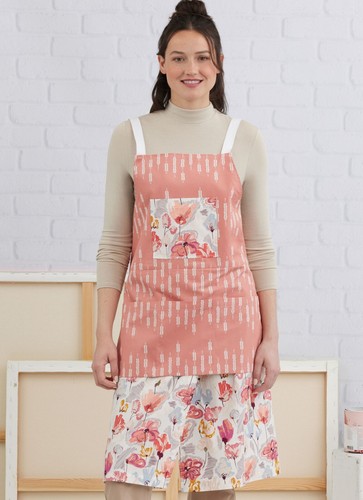 SIMPLICITY 3021 APRON & PANT APRON Misses Sewing Pattern Sizes XS-XL 4-22 - Picture 4 of 10