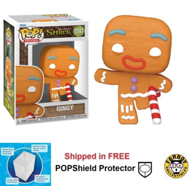 Funko POP Movies Shrek Gingy #1597 Gingerbread Man DreamWorks 30th Anniversary