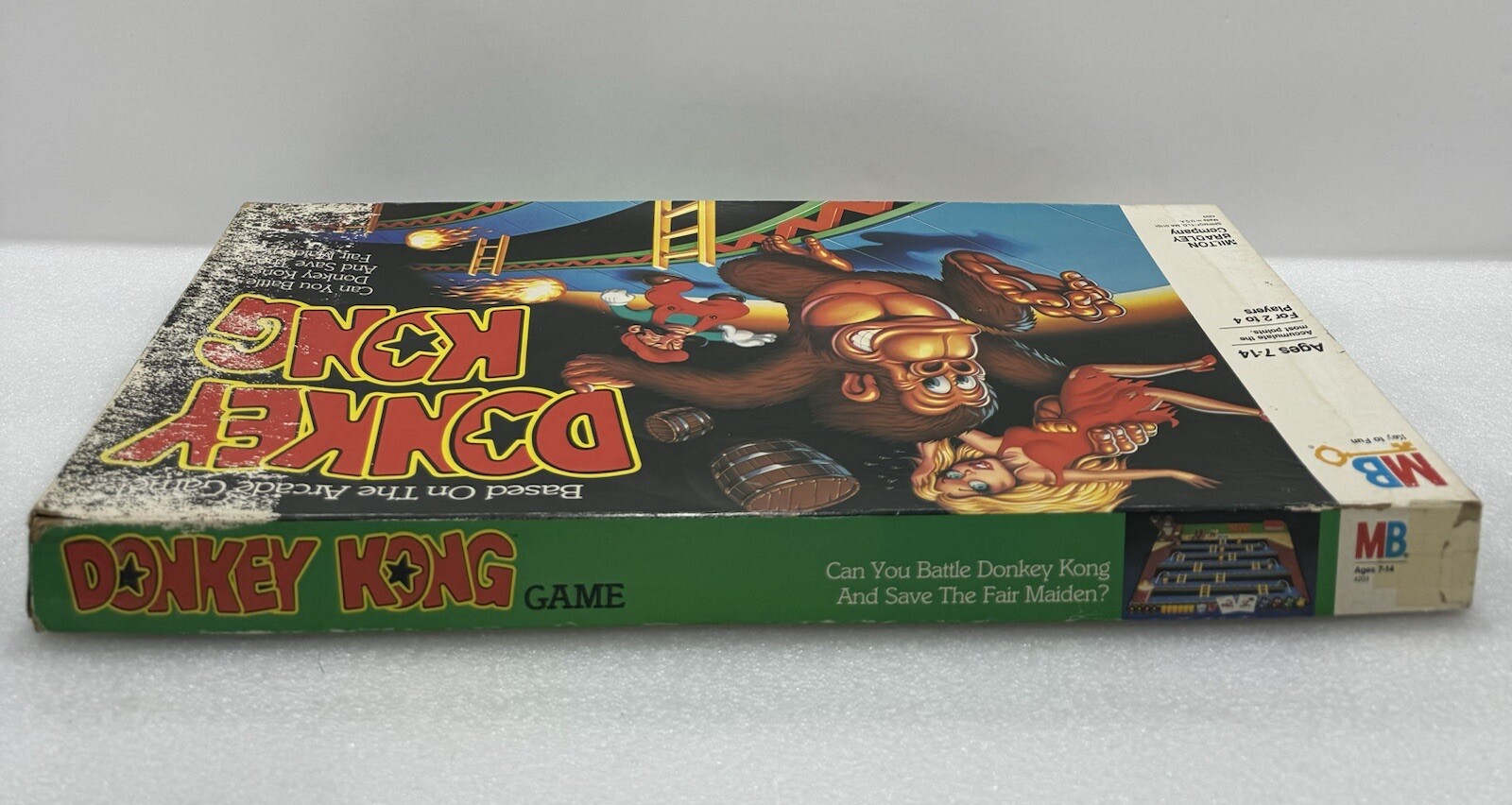 Vintage 1982 MB Milton Bradley Donkey Kong Board Game Complete READ EBay vintage-1982-mb-milton-bradley-donkey-kong-board-game-complete-read-ebay