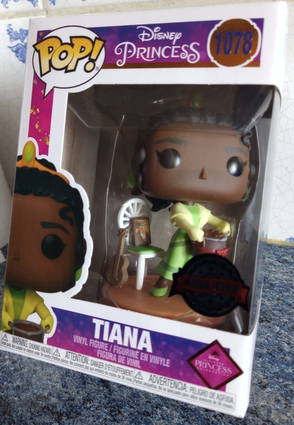 Funko Pop Disney Special Edition La Princesse Et La Grenouille Tiana N°1078