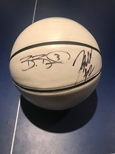 John Wall #2 & Bradley Beal #3 Signed Autograph Basketball