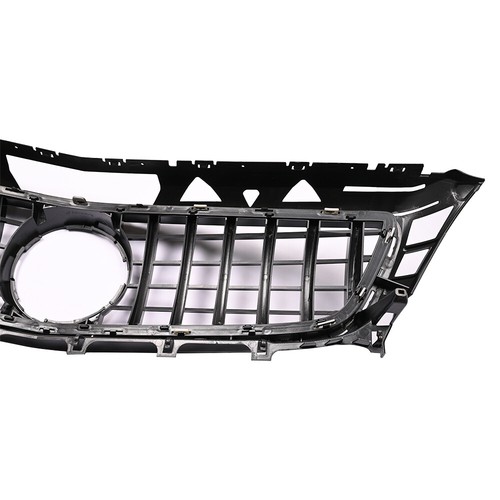 Gloss Black GT Front Grille For 2011-2014 Mercedes Benz CLS W218 CLS350 CLS500 - Picture 7 of 9