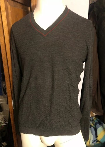 Stitch V-Neck Sweater Wool 