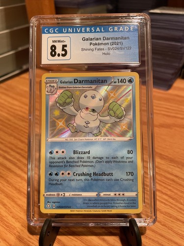 Galarian Darmanitan graded CGC 8.5 for sale on eBay