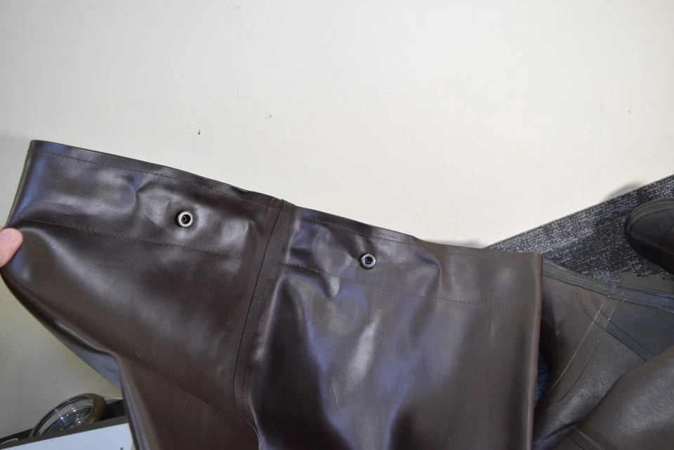 ALLEN Grand River Chest Fly Fishing Waders MENS 11 Boots NEW - Image 4 of 4