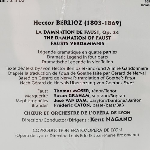 SEALED 2 CD Berlioz: La Damnation De Faust Op. 24 Kent Nagano Moser Graham Caton - Picture 4 of 4