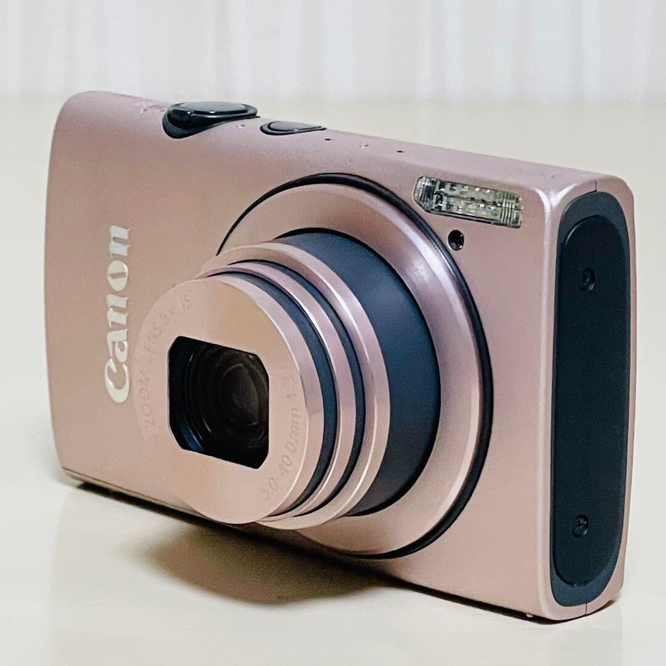 Canon IXY 600F 12.1MP pink 8x Zoom Compact Digital Camera [Mint