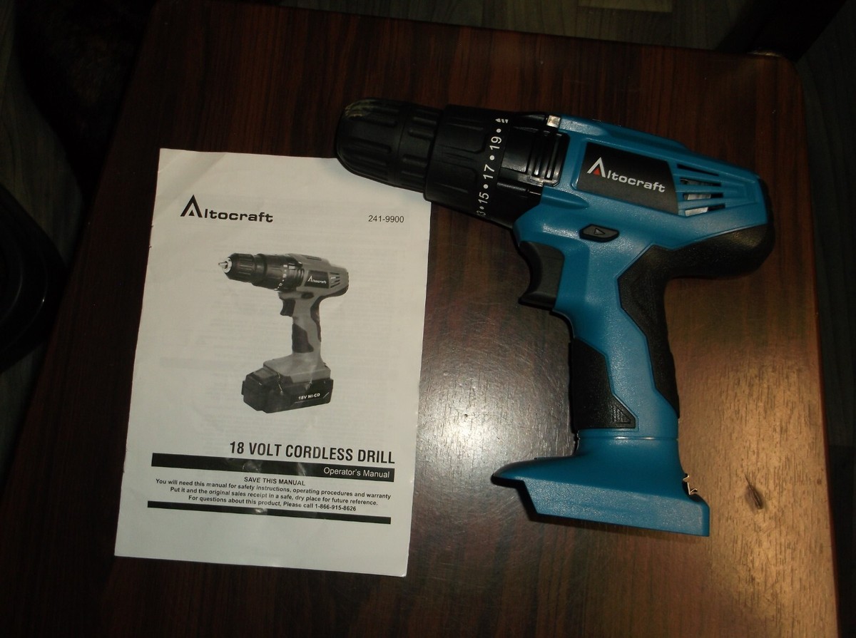 ALTOCRAFT 18V Cordless Drill/ Driver