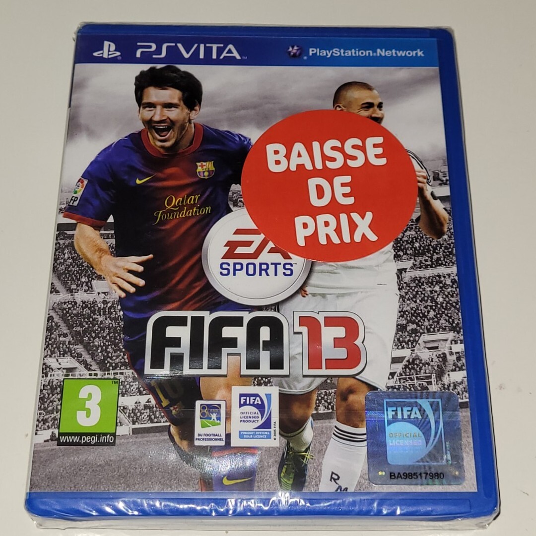 Sony PS Vita - Fifa 13 - Neuf Sous Blister