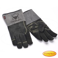 Grillhandschuhe Handschuhe Ofenhandschuhe Grill HitzebestäNdig Ofen Leder Bbq M9