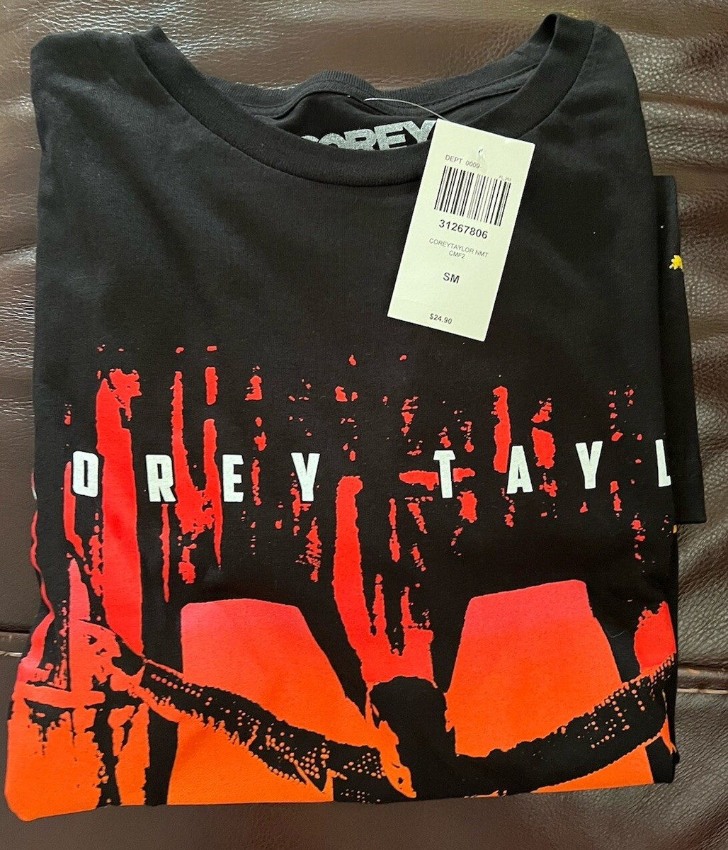 Corey Taylor Licensed Black T-Shirt Size S Slipknot Stone Sour | eBay