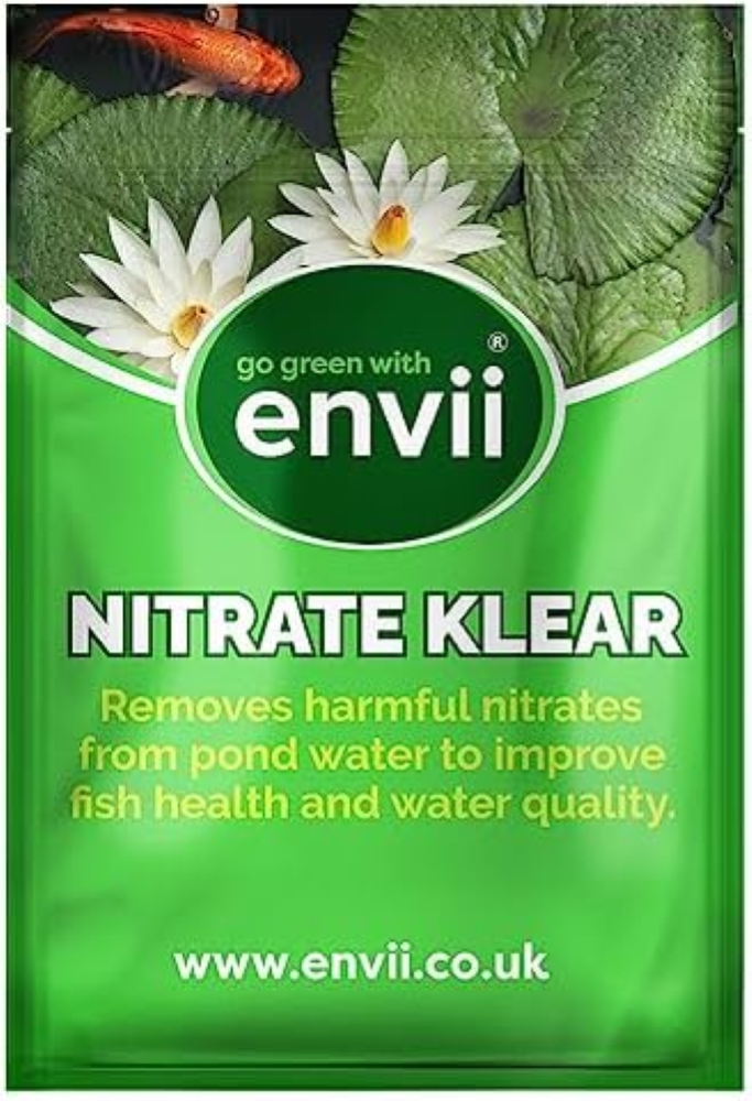 envii Nitrate Klear - Rimuovi Nitrati per Laghetti e Stagni con Pesci - Trattame