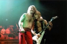 Ozzy Osbourne & Randy Rhoads Iconic Rock Concert Poster  8x10 Picture Celebrity