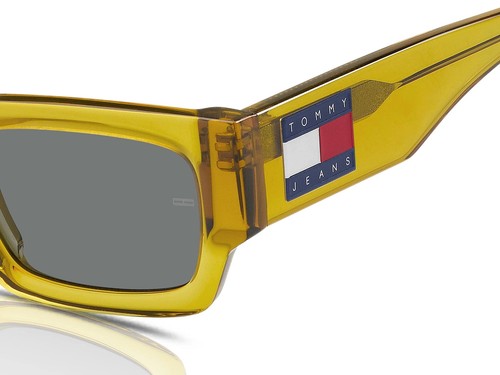 Tommy Hilfiger TJ0086/S Unisex Sunglasses FMP/IR Ochre/Grey - Picture 3 of 6