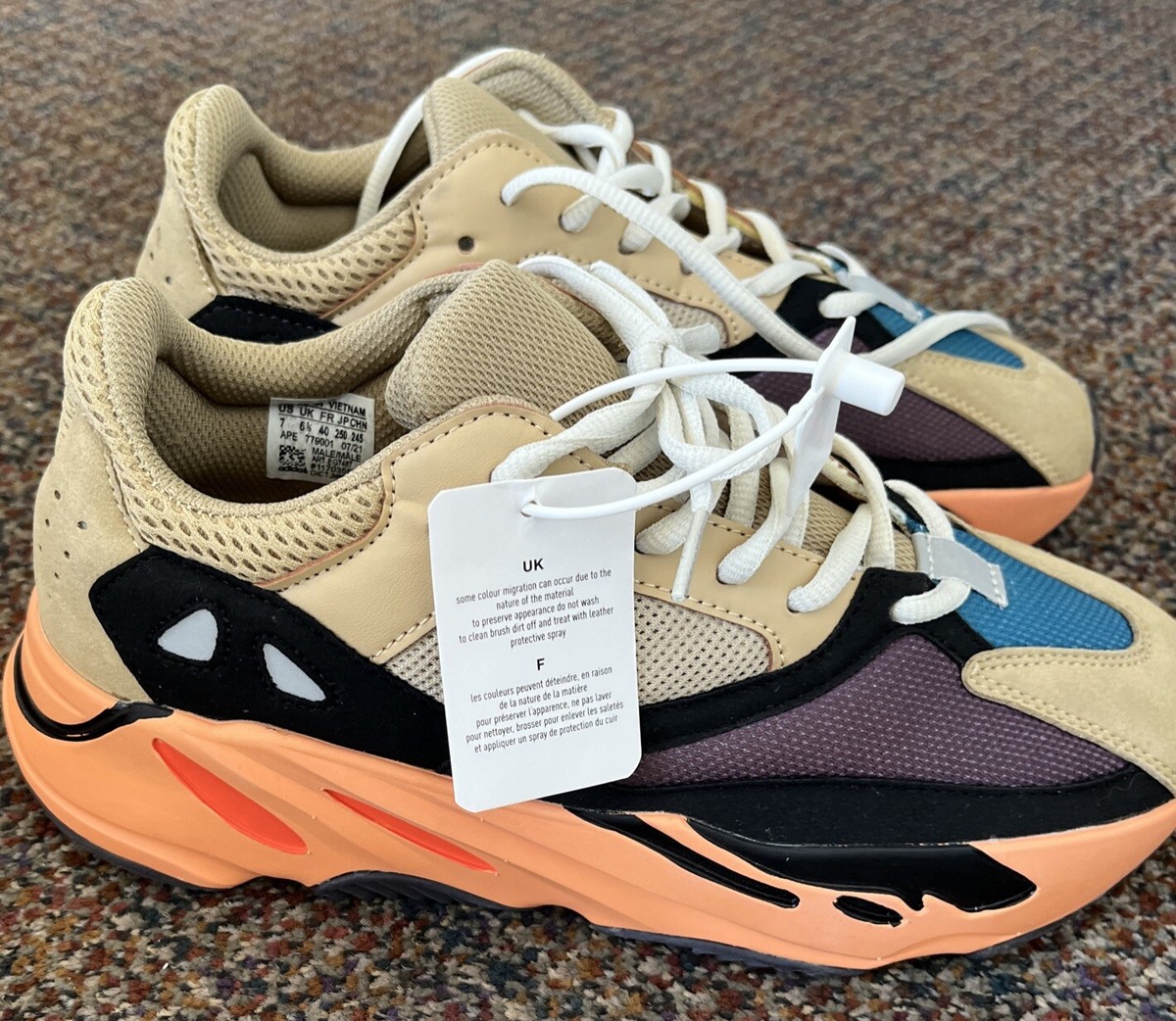 Shoes Yeezy 700s Black Yeezy 700s Dark Glow