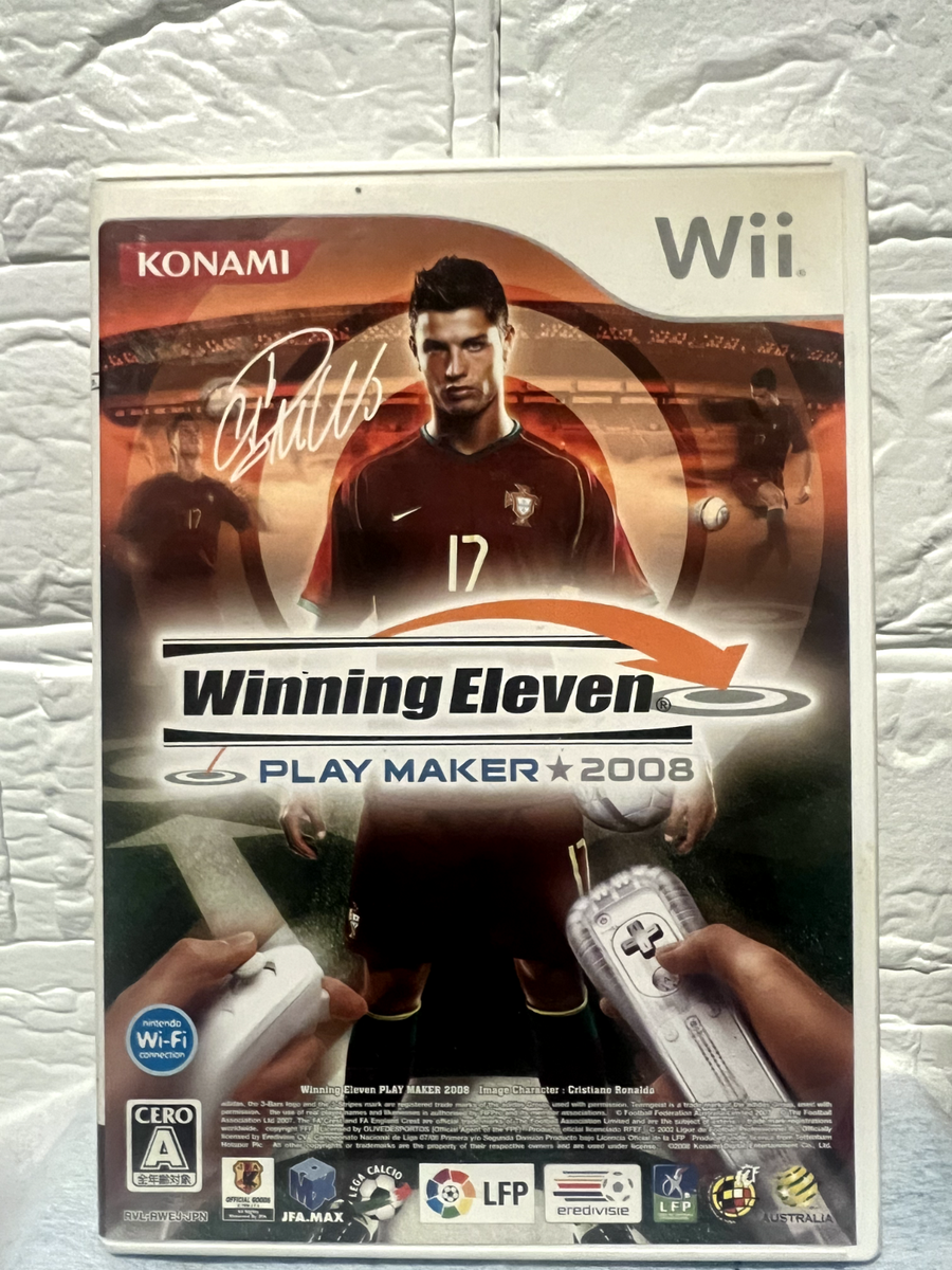 Winning Eleven Play Maker 2008 Nintendo Wii Japan Import Japan