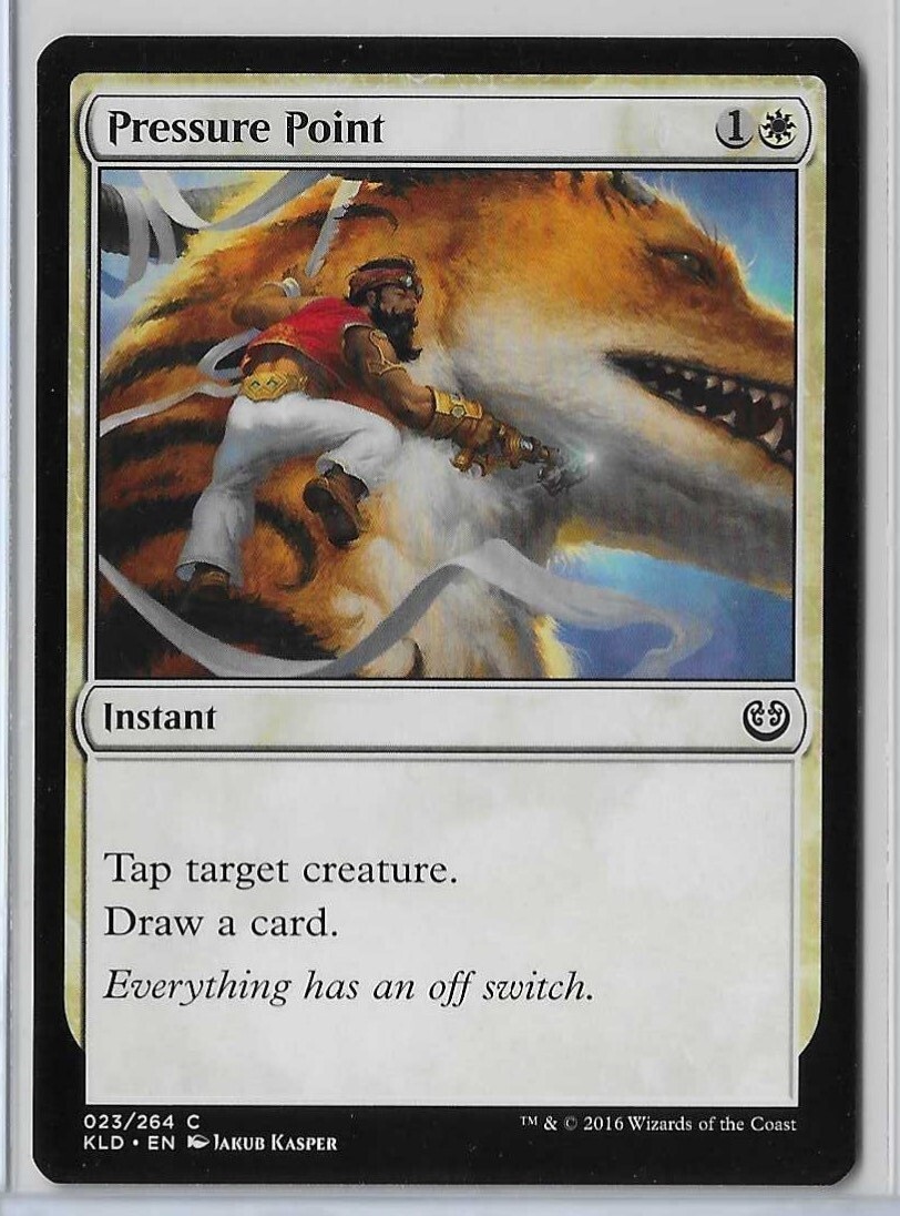 MTG Pressure Point Kaladesh (KLD) Common Magic Card #023/264 Unplayed MTG Pressure Point Kaladesh (KLD) Common Magic Card #023/264 Unplayed