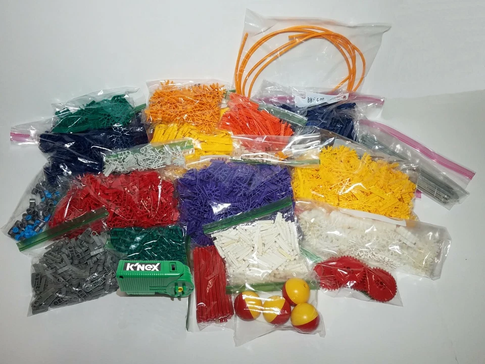 KNEX Big Ball Factory COMPLETE SET (No Box) w Instructions & Battery Motor K'NEX - Image 2 of 4