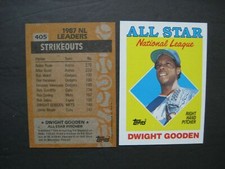 ALL STAR TOPPS CARDS Your Pick 1986 1987 1988 1989 1990 1991 Brett Griffey Bonds