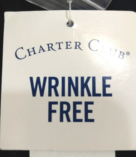 Charter Club Pants Size 8 Black Wrinkle Free Twill Uniform Work New High Waist - Picture 2 of 6