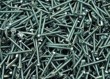(600) Zip Screws 8 x 1-1/2 Self-Piercing Hex Washer Head Sheet Metal