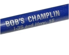 Vintage Billings Oklahoma Bob’s Champlin Gas Station Oil Auto Car Service OK Pen