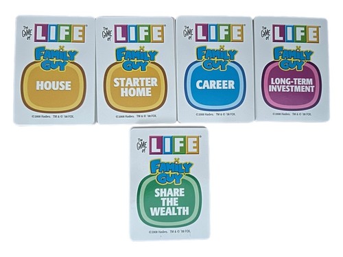 The Game of Life Family Guy REPLACEMENT PARTS PIECES YOU CHOOSE - Picture 3 of 12